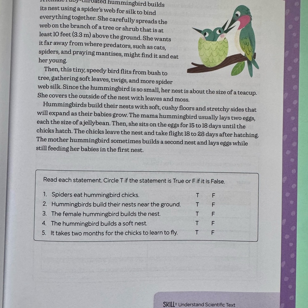 4th‎ Grade Reading Comprehension Workbook – 100 Activities –Common Core Aligned - Picture 6 of 12
